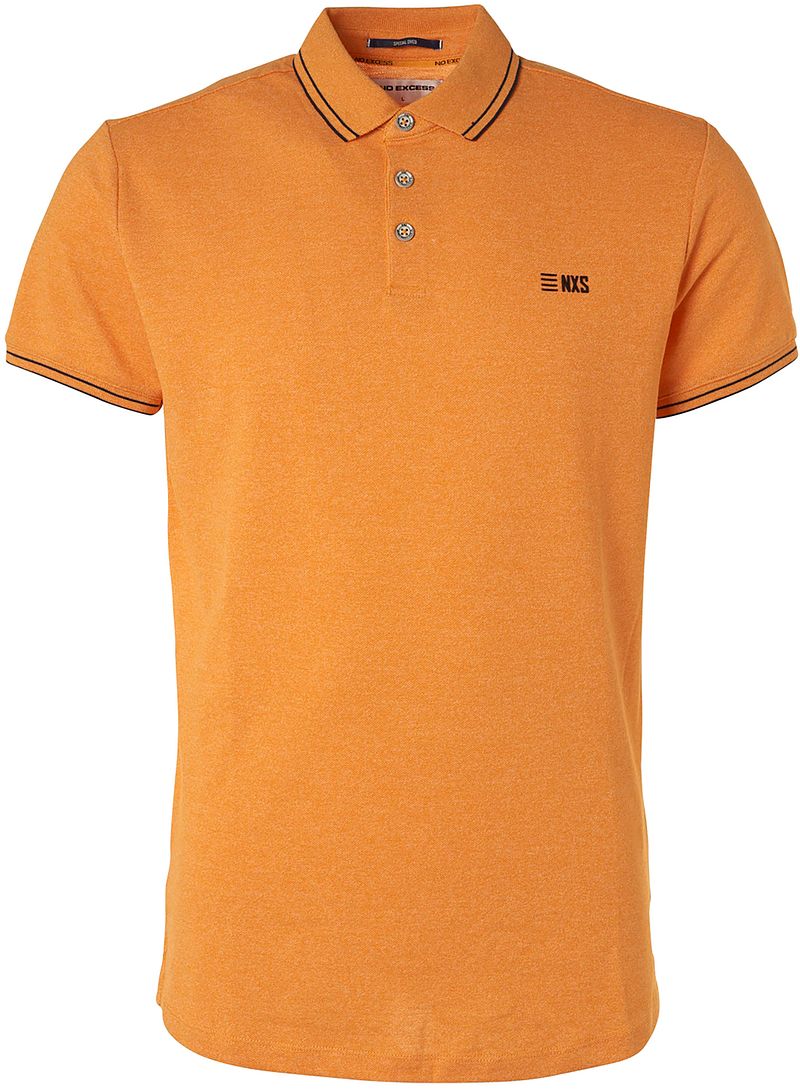 No-Excess Polo Garment Dye Jaune taille L