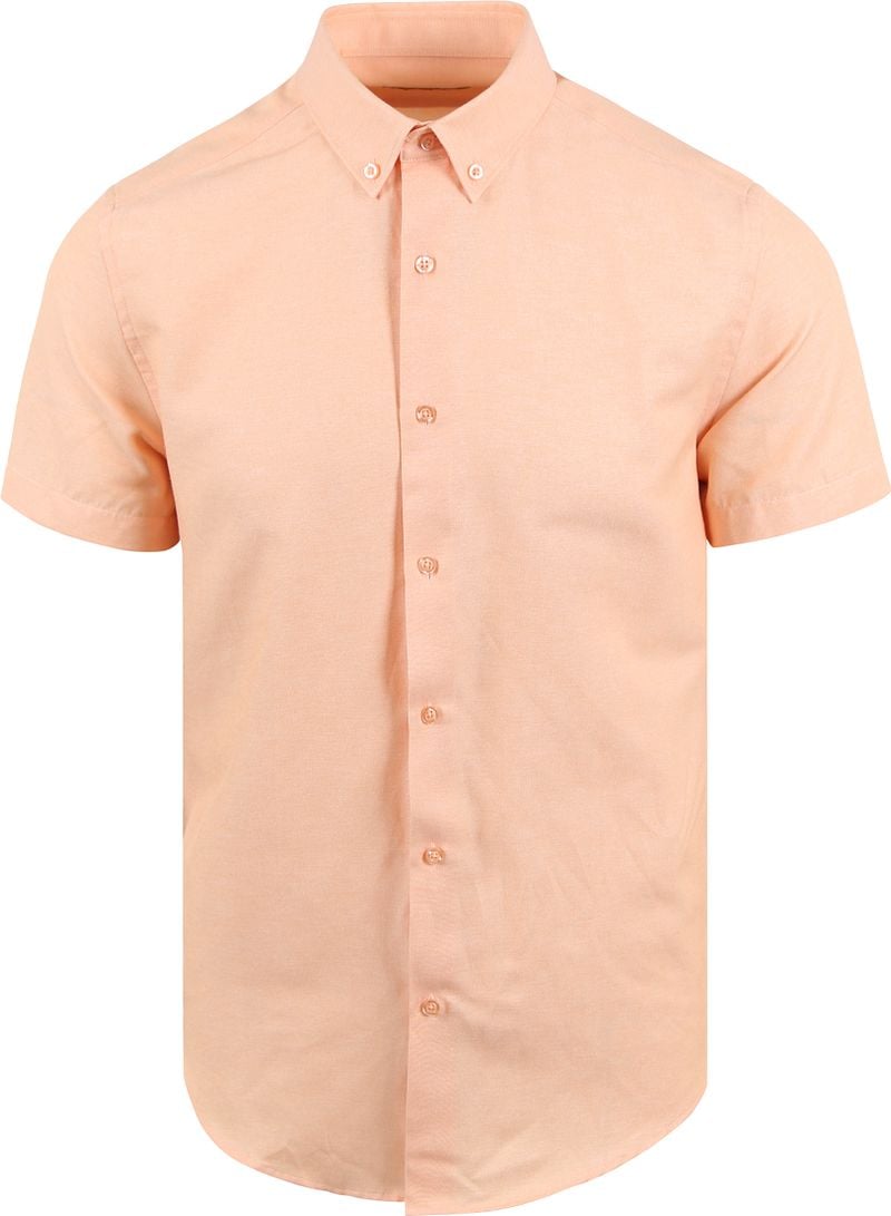 Suitable Short Sleeve Hemd Orange - Größe M günstig online kaufen