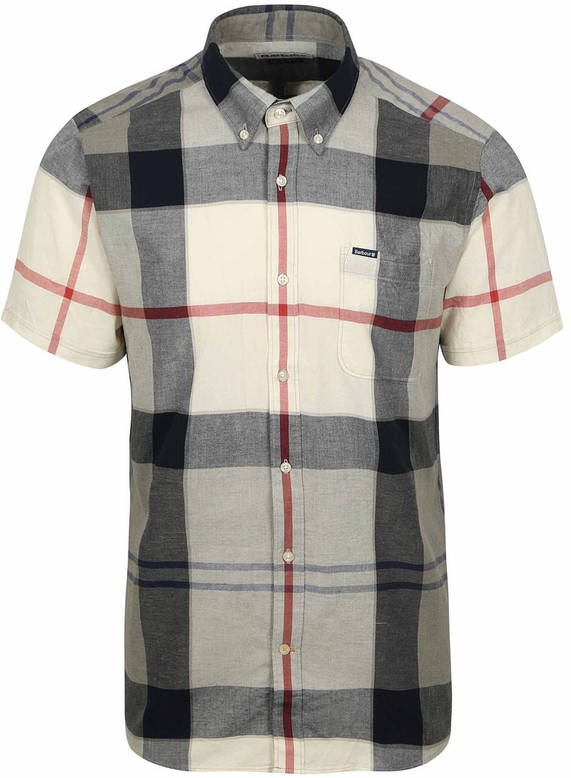 Barbour Shirt Doughill Bleache Pine Tartan - Größe XL günstig online kaufen