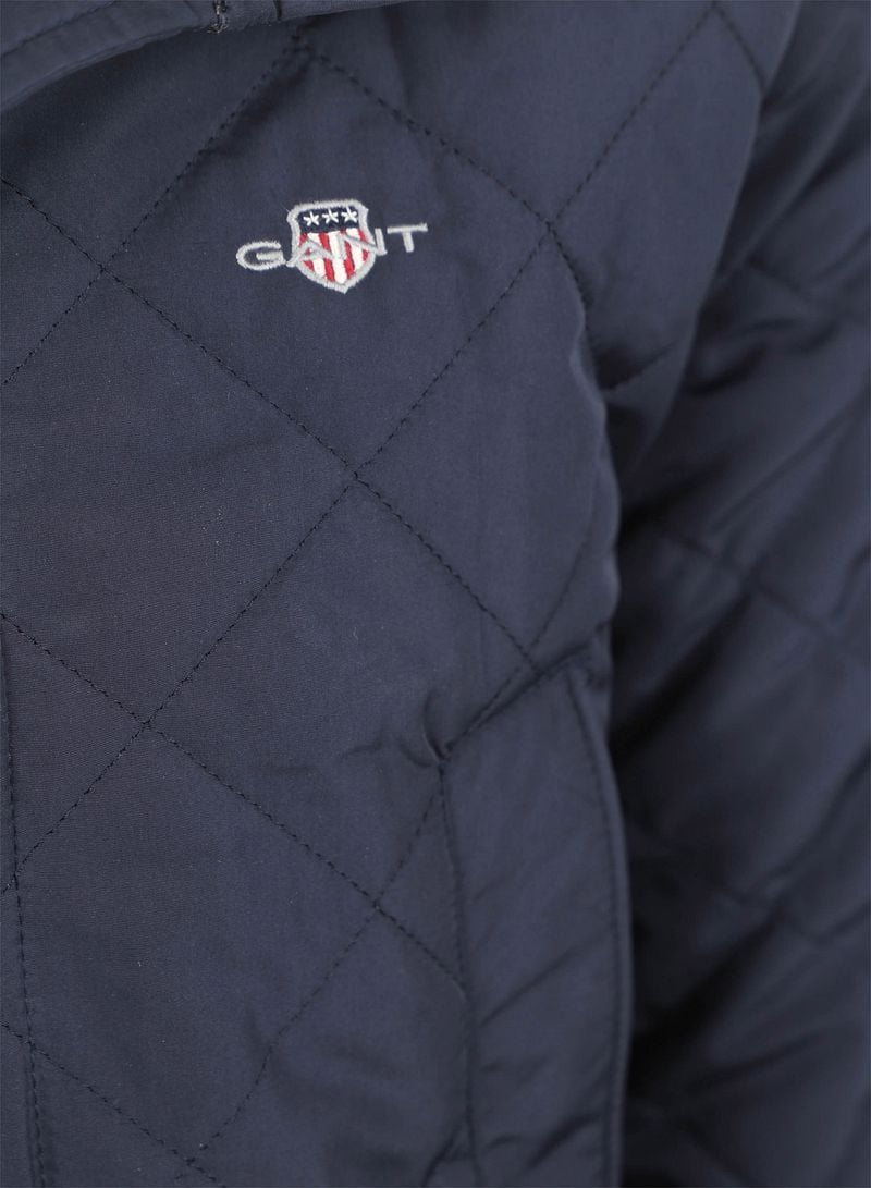 Gant Jacke Quilted Windcheater Marine - Größe M günstig online kaufen