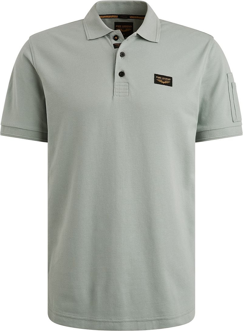 PME Legend American Classic Poloshirt Silver Blue - Größe XL günstig online kaufen