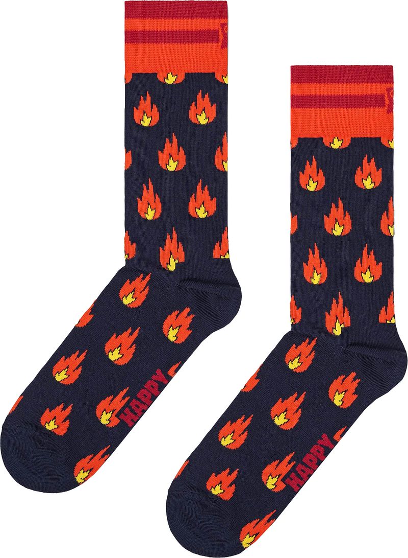 Happy Socks Flames Shapewear Multicolor Heren