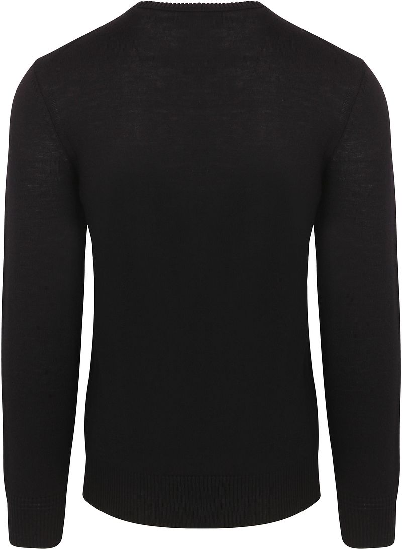 Boss Pullover Avac Wol Zwart