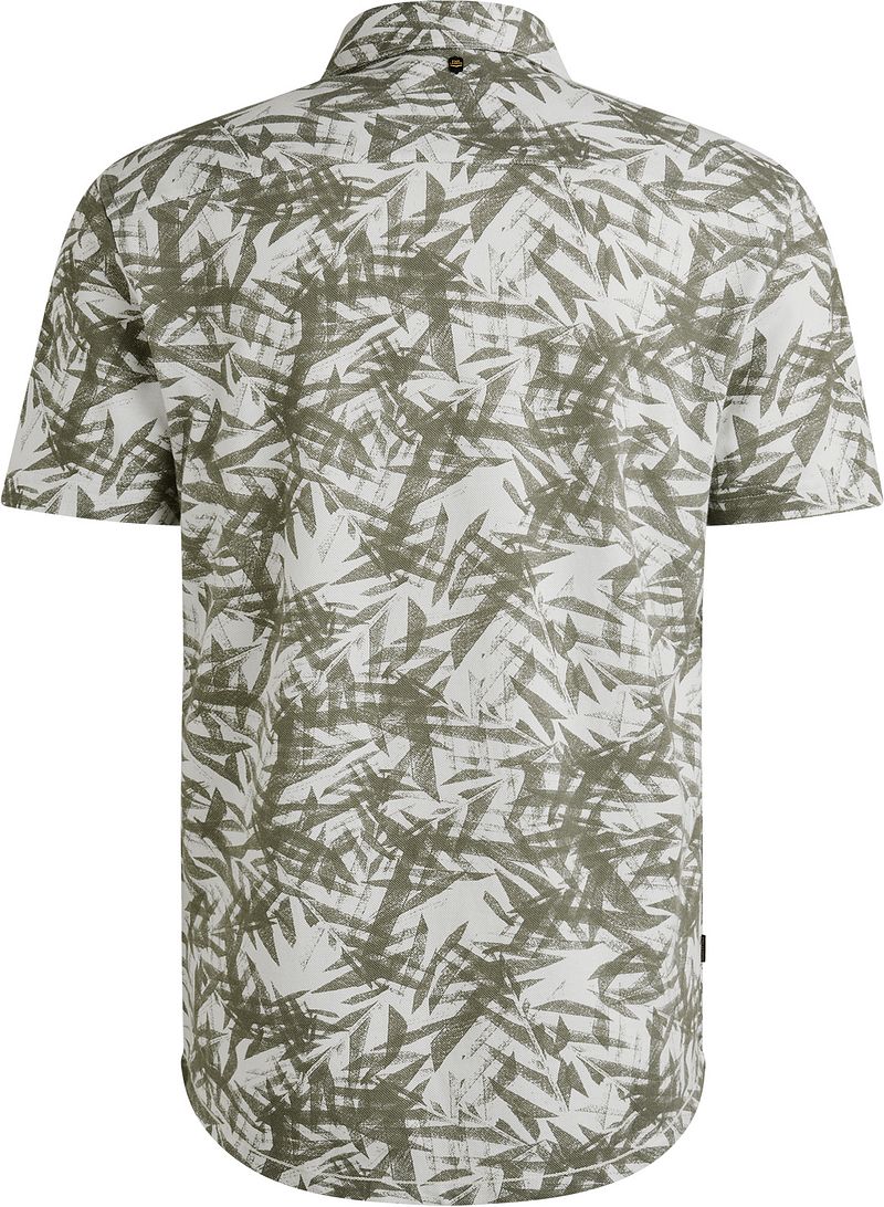 PME Legend Short Sleeve Overhemd Print Groen
