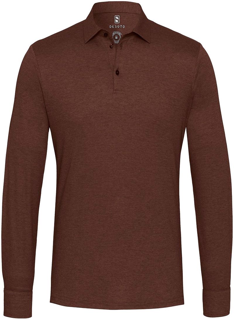 Desoto Polo New Hai Coupe Slim Bordeaux Rouge taille XL