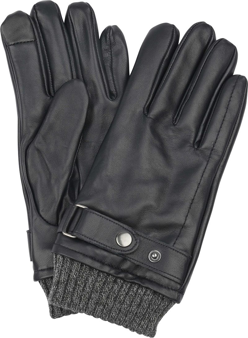 Suitable Handschuh Nappa Leder Schwarz - Größe 8.5 günstig online kaufen