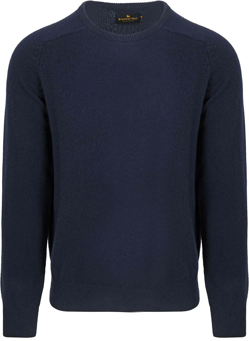 Steppin' Out Trui Lamswol Navy