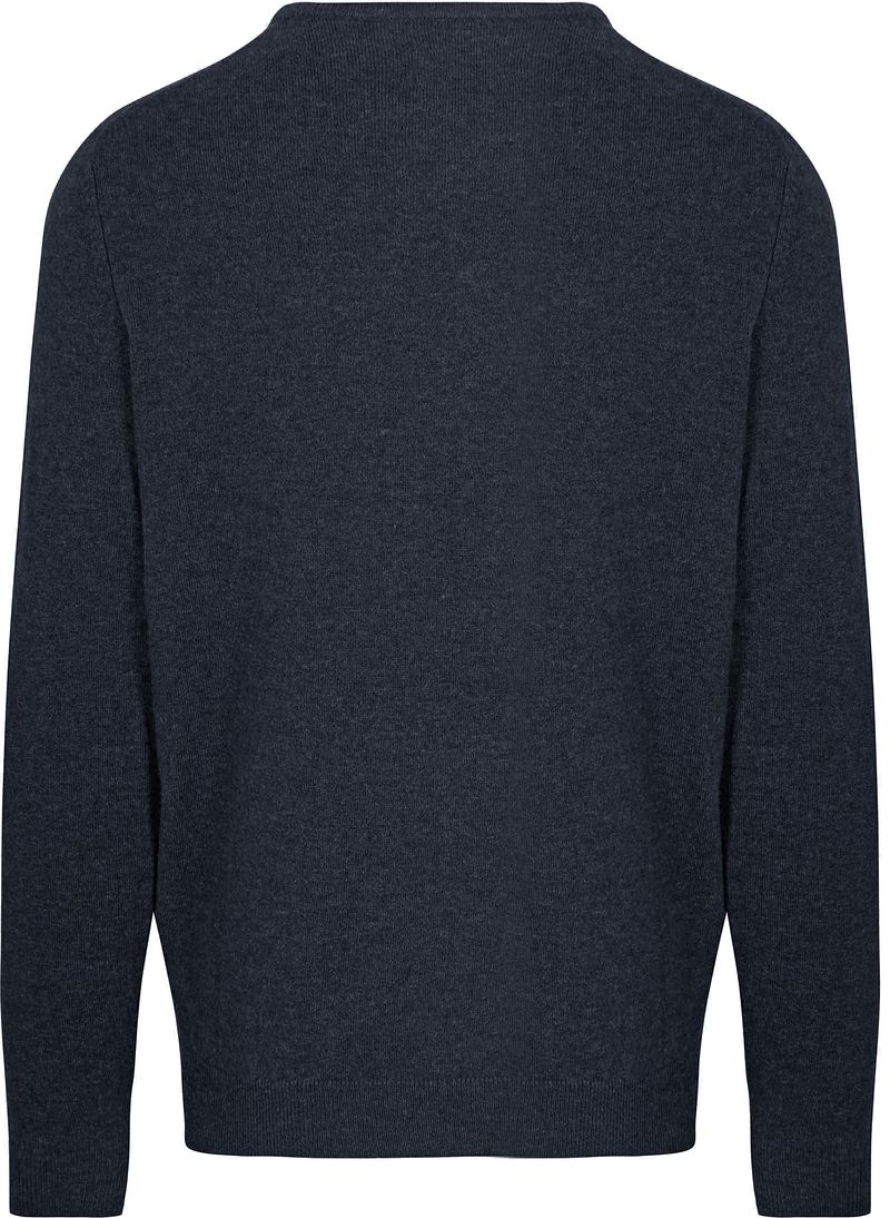 Steppin' Out Pullover V-hals Merinowol Navy