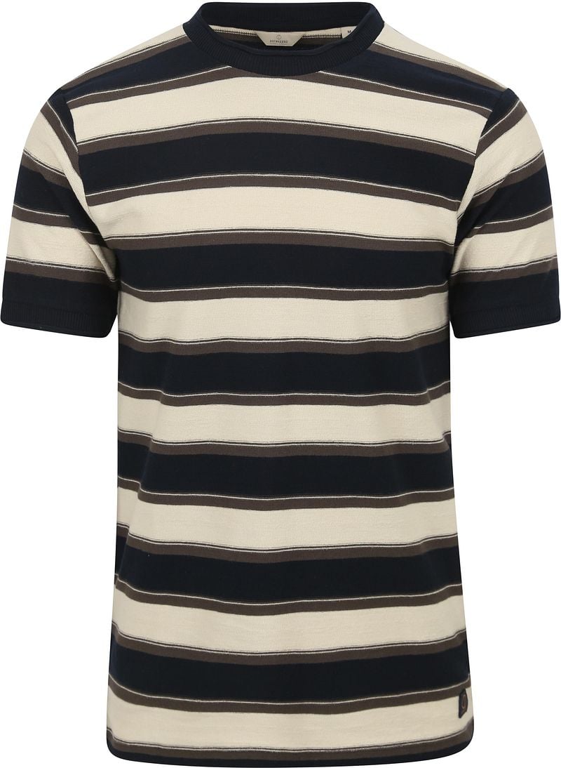 Dstrezzed Mason T-shirt Streep Multicolour