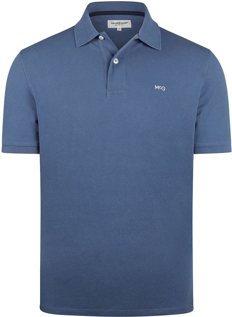 McGregor Classic Poloshirt Mid Blau - Größe S günstig online kaufen