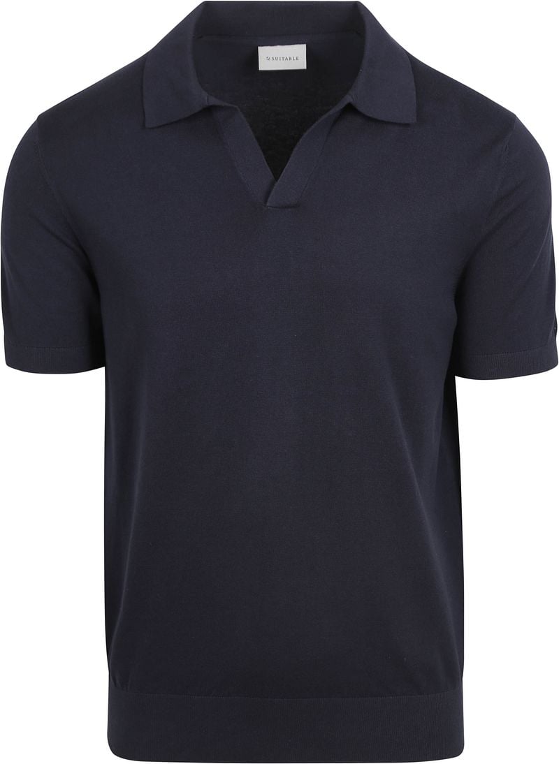 Suitable Poloshirt Riva Compact Navy - Größe M günstig online kaufen