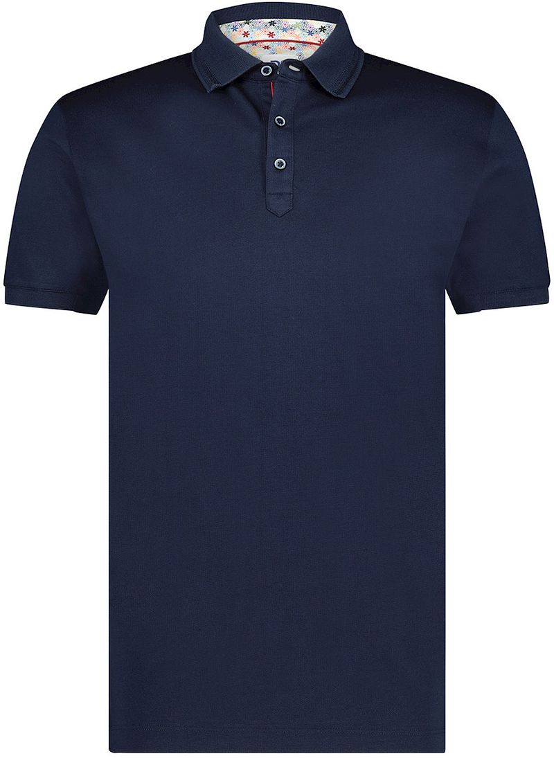 R2 Polo Foncé Navy Bleu Bleu foncé taille S