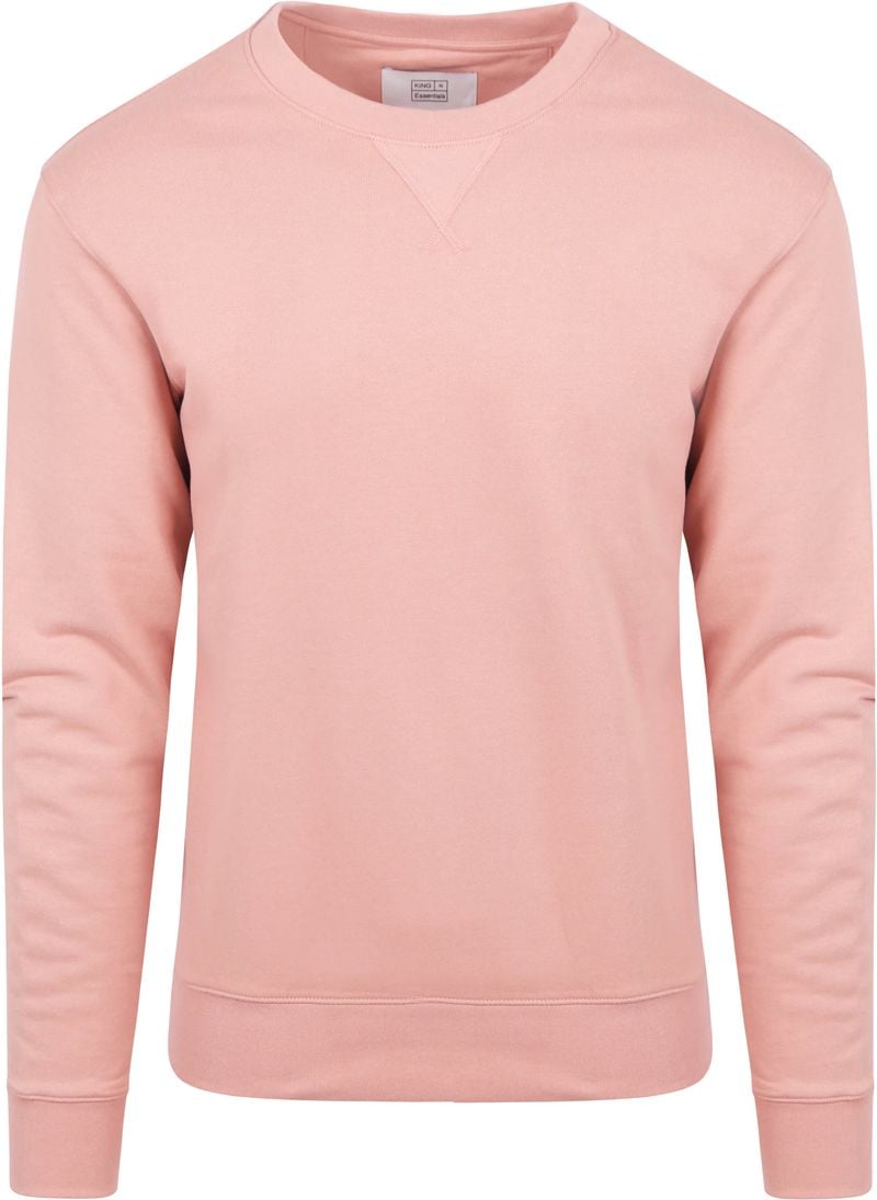 KING Essentials The George Sweater Roze