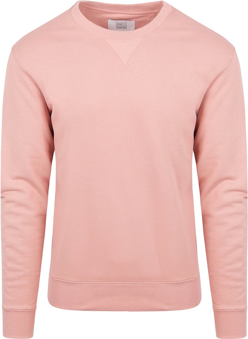 King Essentials The George Sweater Rosa - Größe S günstig online kaufen