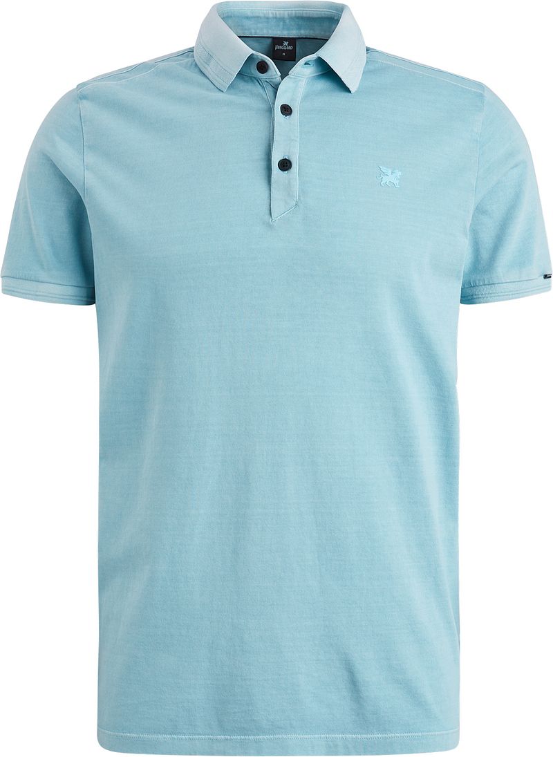 Vanguard Gemerzeriseerd poloshirt met korte mouwen Blue Heren