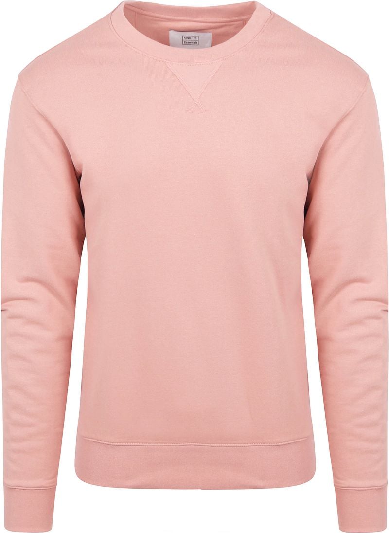 KING Essentials The George Sweater Roze