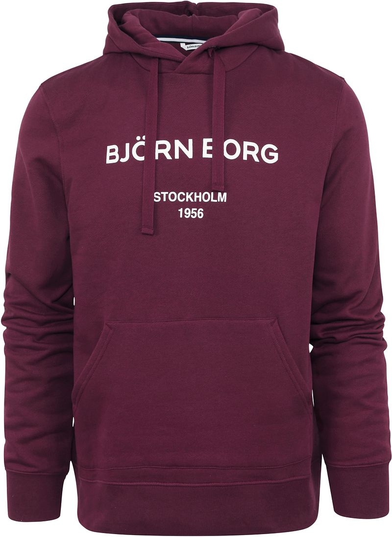 Bjorn Borg Hoodie Logo Bordeaux taille M