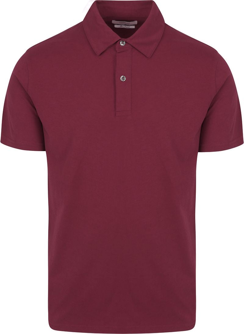 King Essentials The James Poloshirt Burgundy