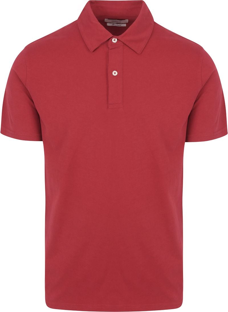 KING Essentials The James Poloshirt Rood