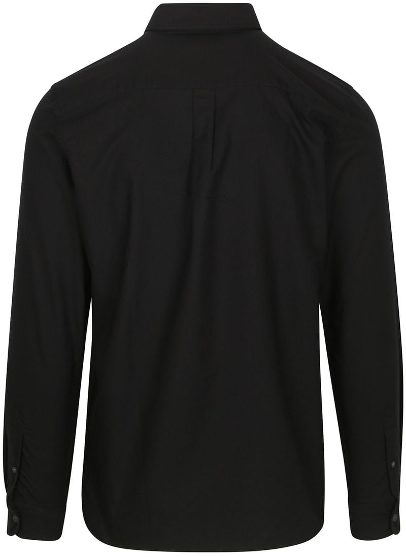 Lyle & Scott Shirt Plain Oxford schwarz - Größe M günstig online kaufen