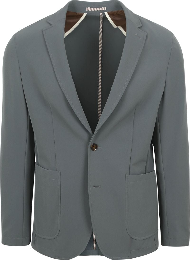 Suitable Blazer Colbert Lind Steel Green