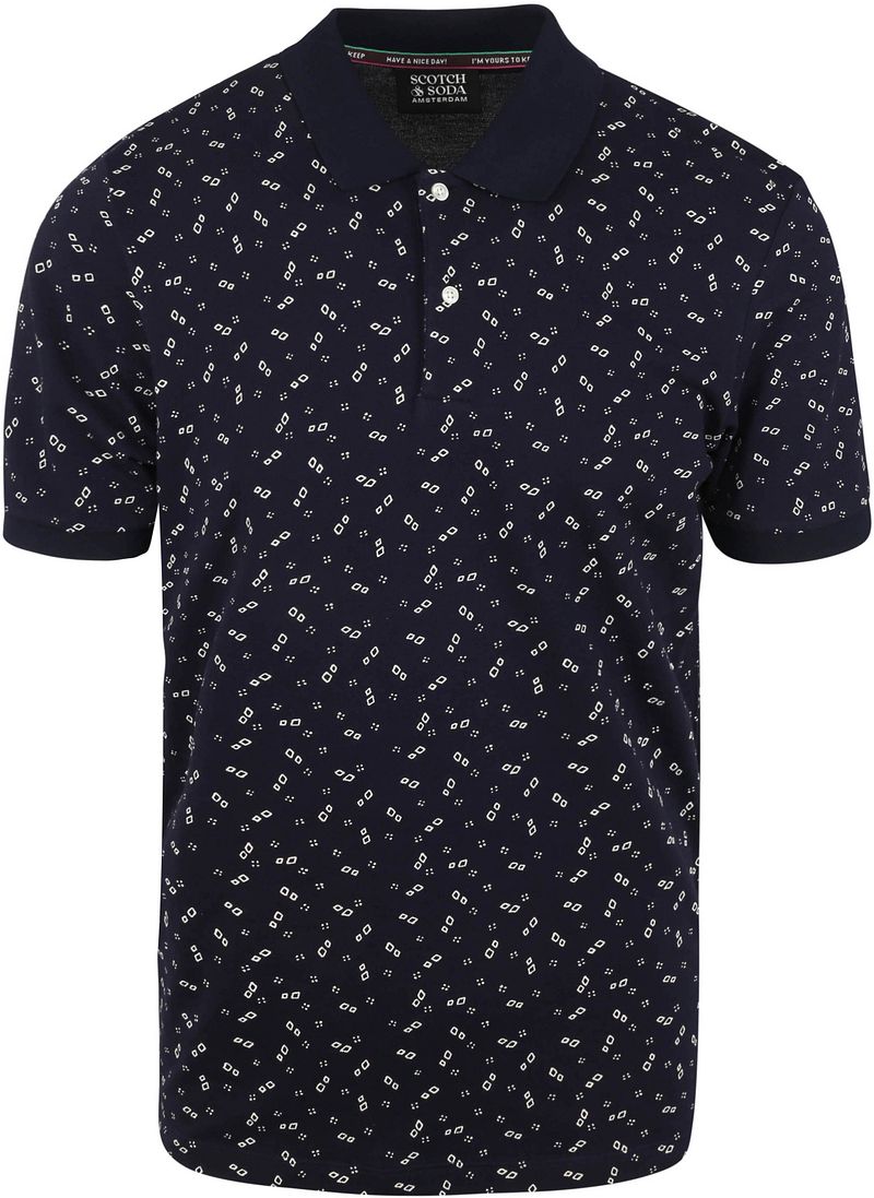Scotch and Soda Polo Foncé  Bleu Bleu foncé taille M
