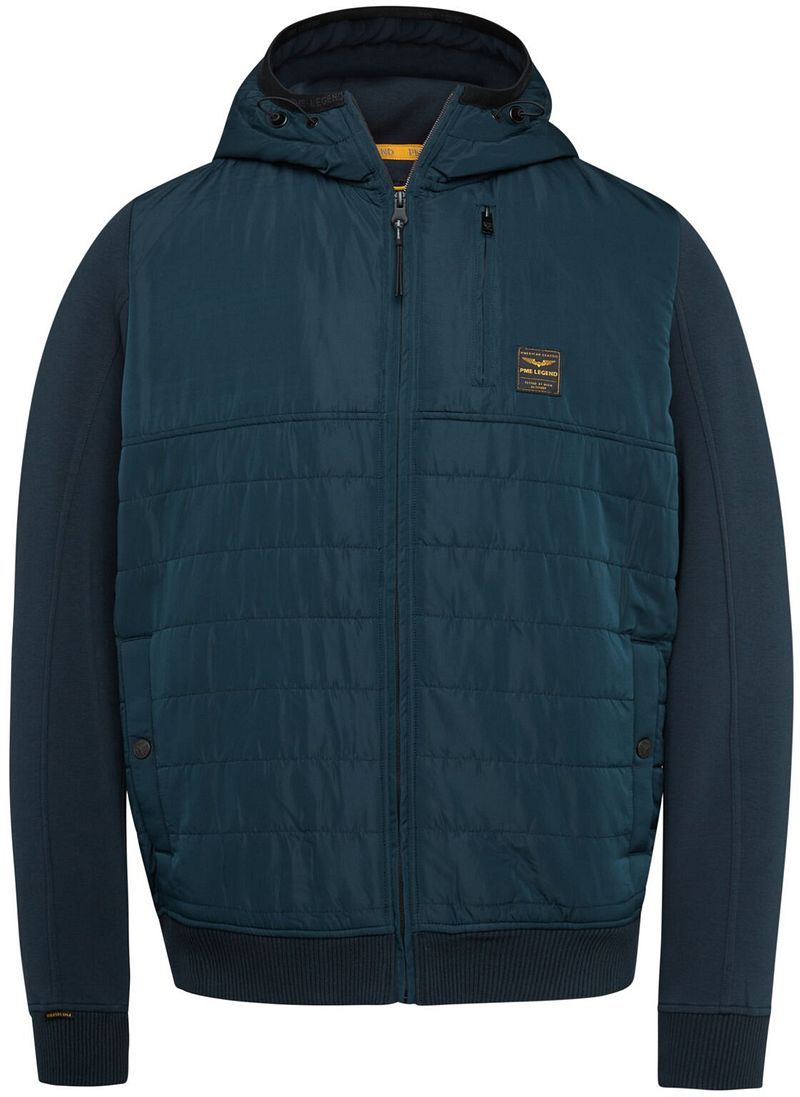 PME Legend Padded Veste Zip Vert Noir Bleu taille M