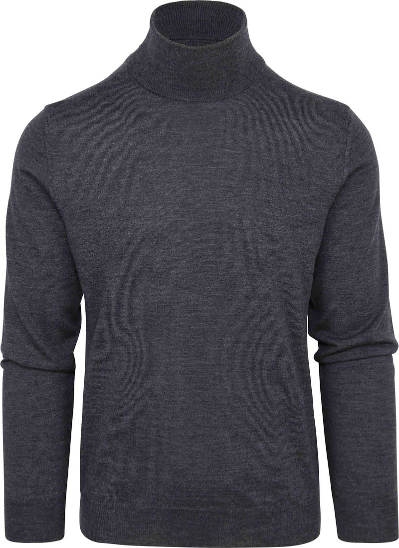 Suitable Merino Rollkragen Anthrazit - Größe M günstig online kaufen