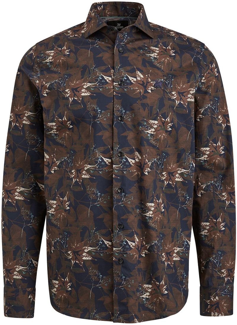 Vanguard Overhemd Print Navy