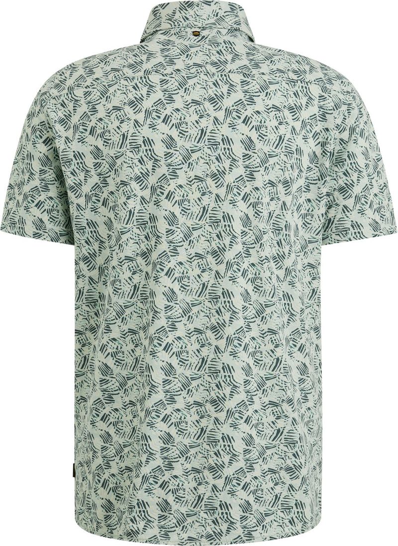 PME Legend Short Sleeve Overhemd Print Groen
