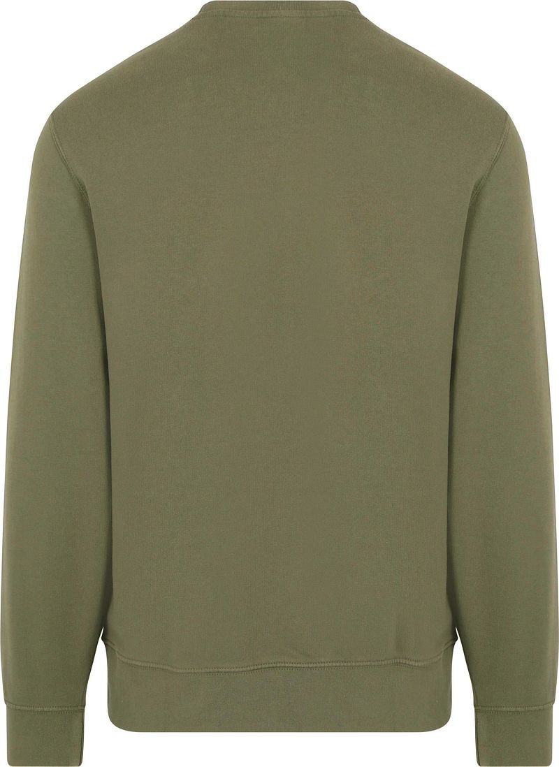 Levi's Sweater Logo Olijfgroen