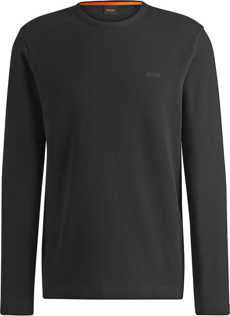 Boss Orange Regular fit shirt met lange mouwen en labelstitching model 'TEMPESTO'