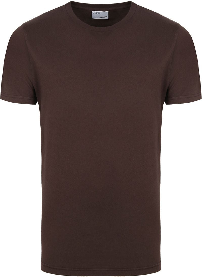 Colorful Standard Organic T-shirt Donkerbruin