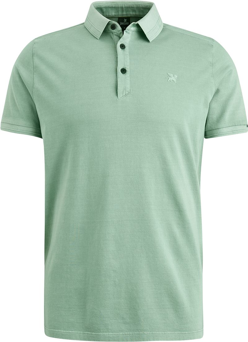 Vanguard Gemerzeriseerd poloshirt met korte mouwen Green Heren