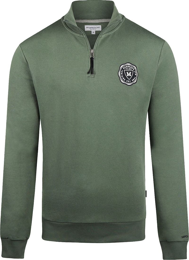 McGregor Half Zip Pullover Grün - Größe M günstig online kaufen