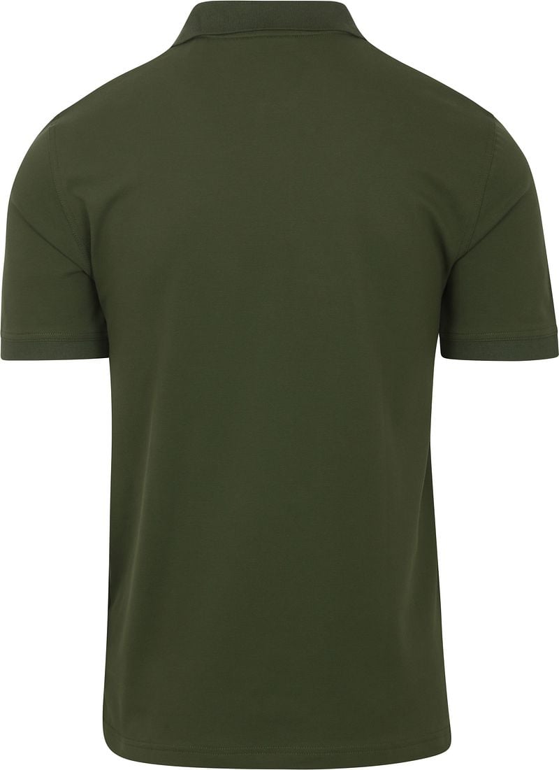 Gant Contrast Piqué Poloshirt Dunkelgrün - Größe L günstig online kaufen