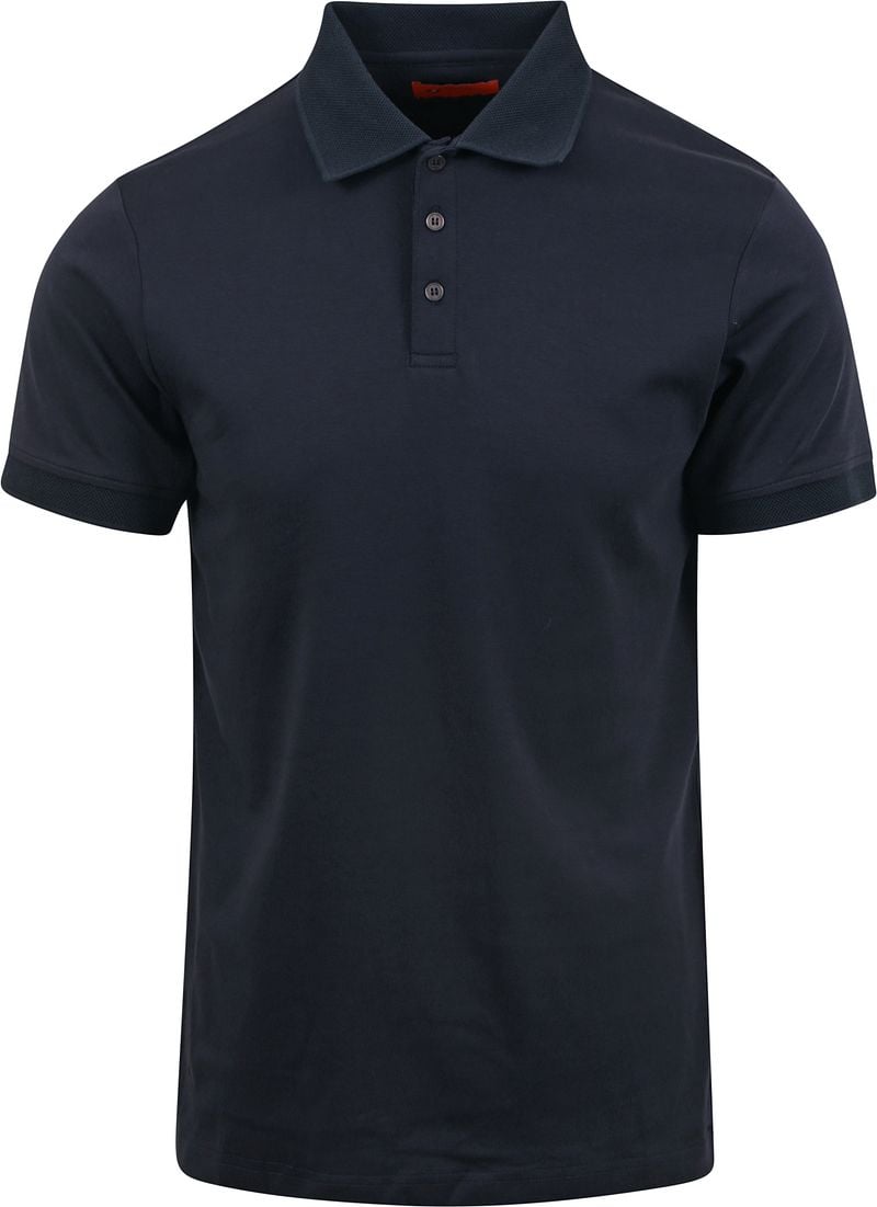 Suitable Liquid Poloshirt Navy - Größe 4XL günstig online kaufen