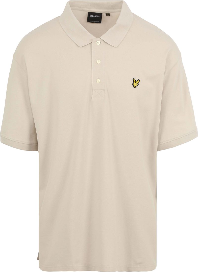 Lyle und Scott Plussize Poloshirt Ecru - Größe 4XL günstig online kaufen