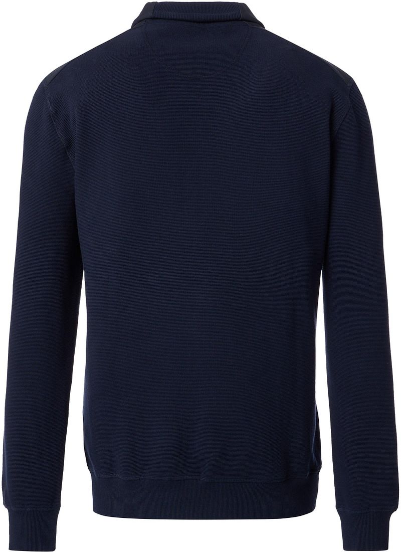 Casa Moda Vest Zip Navy