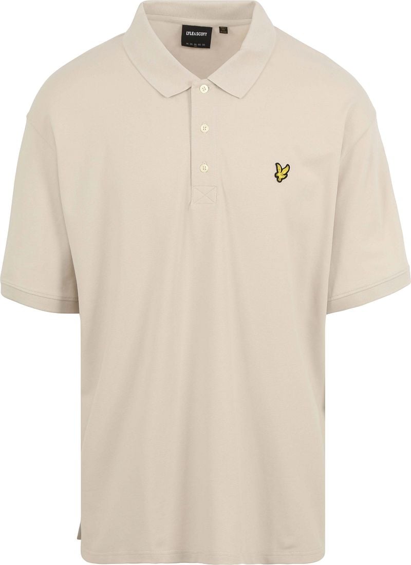 Lyle And Scott T-shirt Plussize Polo Ecru