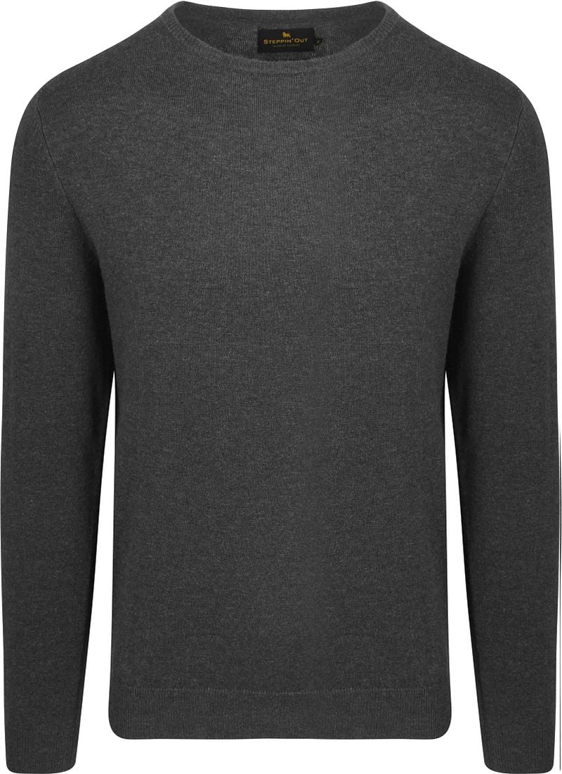 Steppin' Out Pullover Merinowolle Anthrazit - Größe 3XL günstig online kaufen