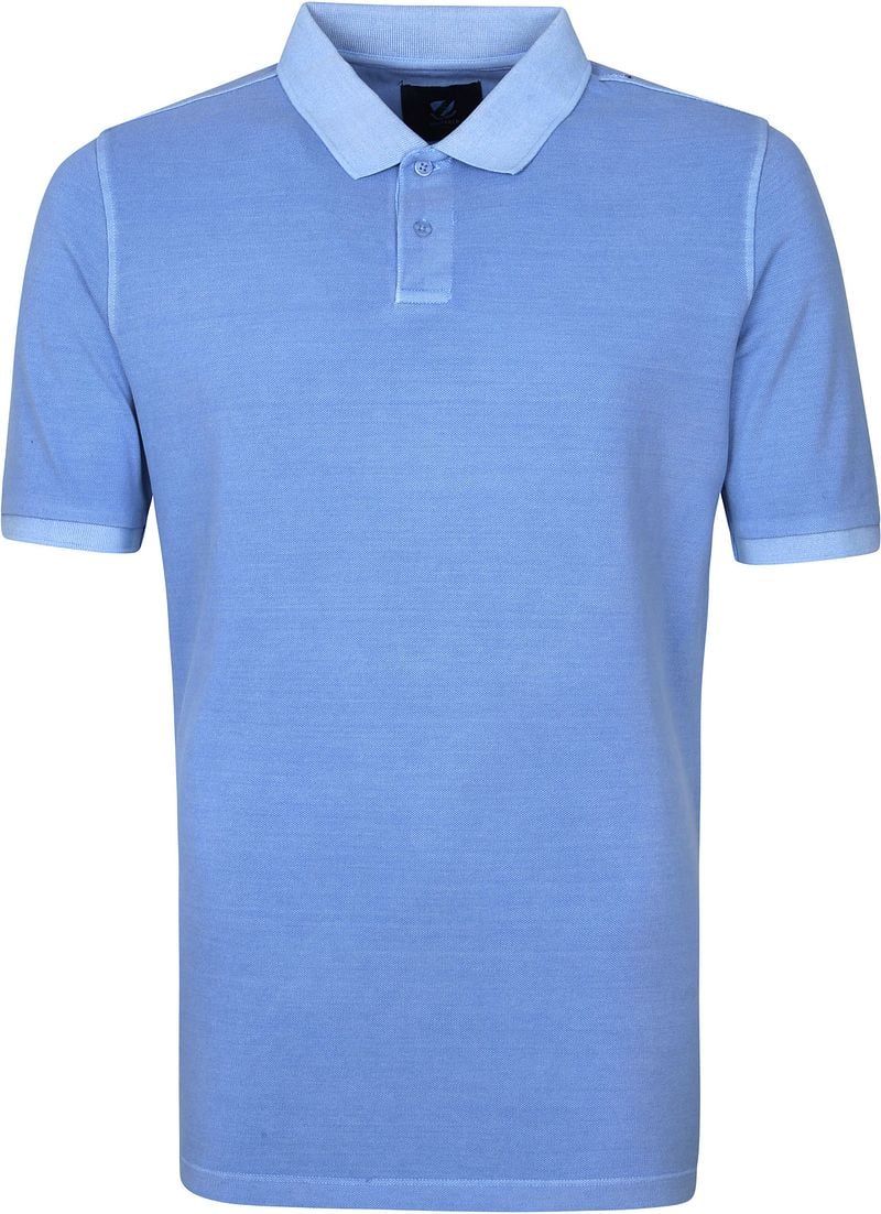 Suitable Respect Pete Polo Mid Blue