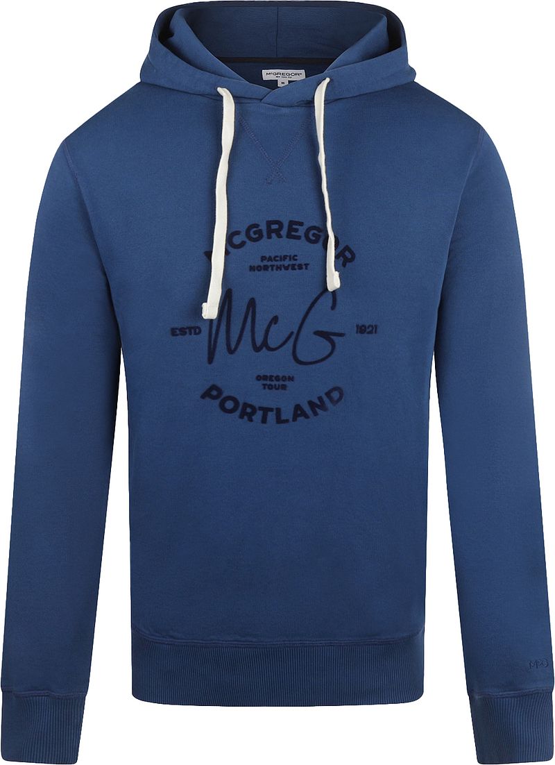 McGregor Hoodie Logo Kobaltblauw