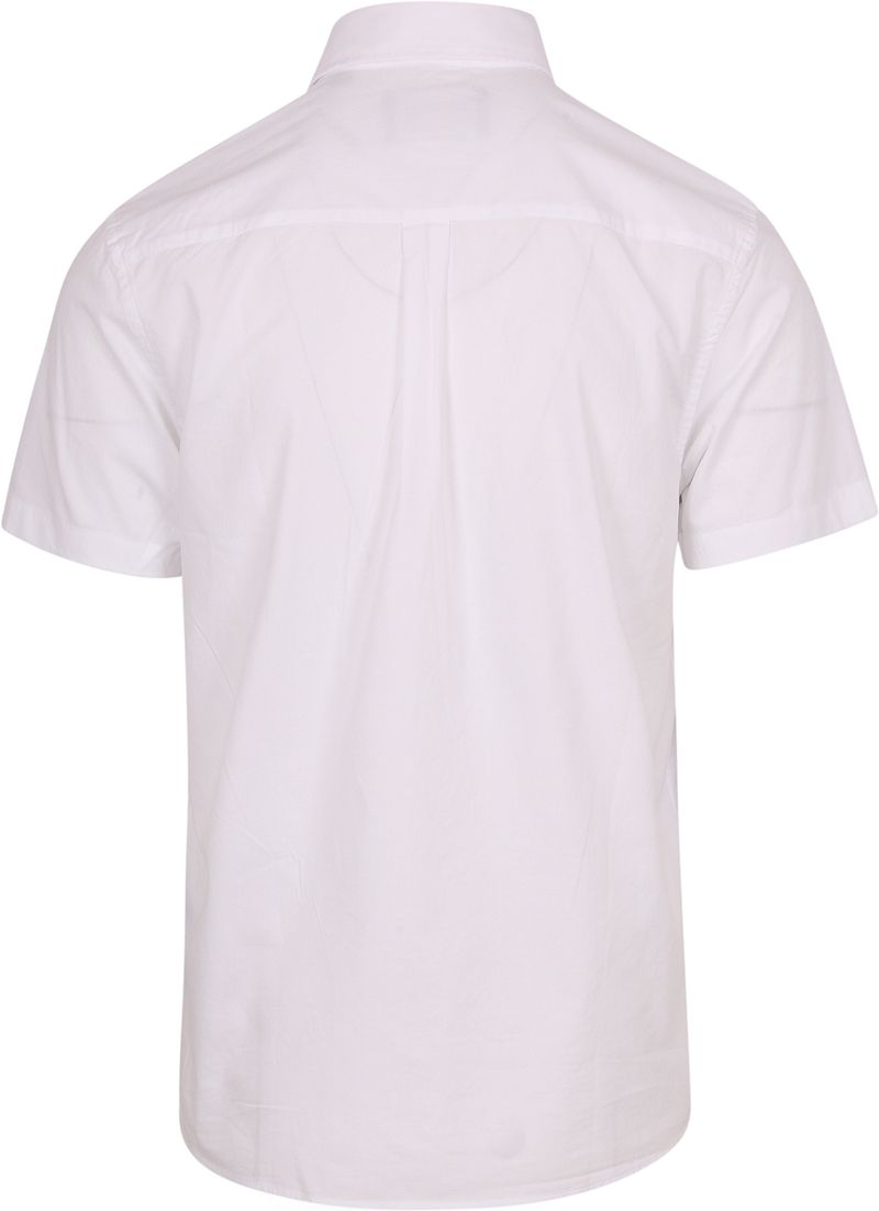 Lyle and Scott Short Sleeves Overhemd Poplin Wit