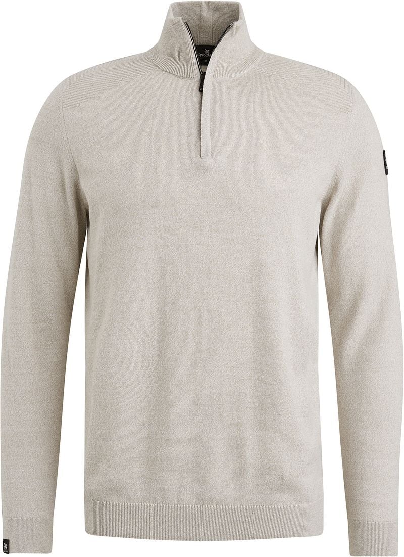 Vanguard Pullover Half Zip Melange Dunkelblau - Größe 3XL günstig online kaufen