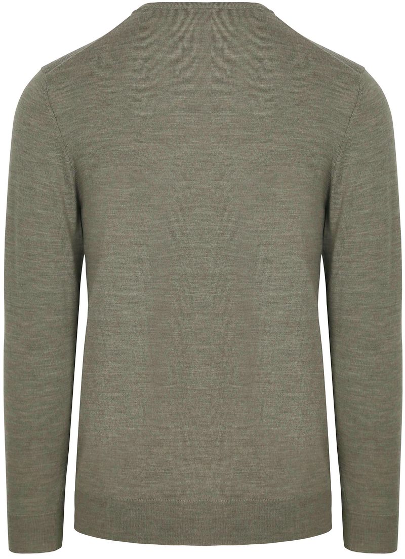 Profuomo Pullover Merinowolle Grün - Größe XXL günstig online kaufen