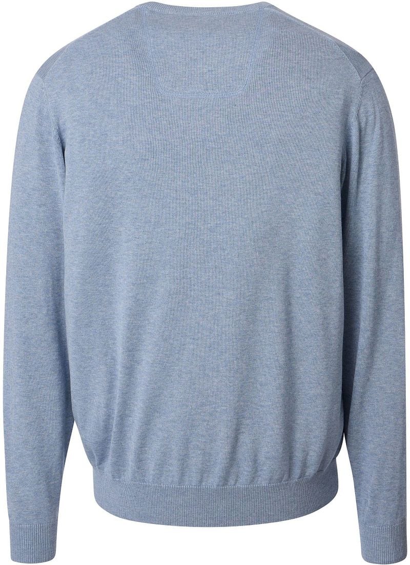 Casa Moda Pullover V-Ausschnitt Hellblau - Größe 4XL günstig online kaufen