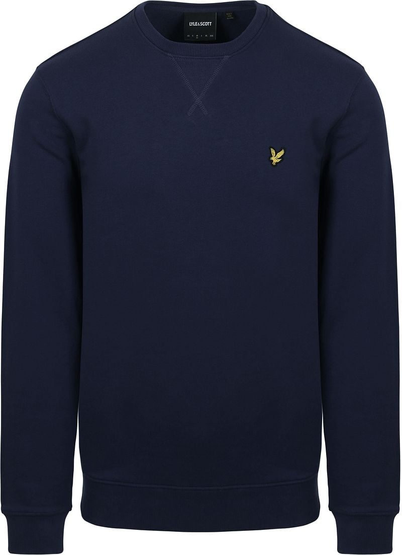 Lyle & Scott Sweat Crewneck Dark Navy - Größe XS günstig online kaufen