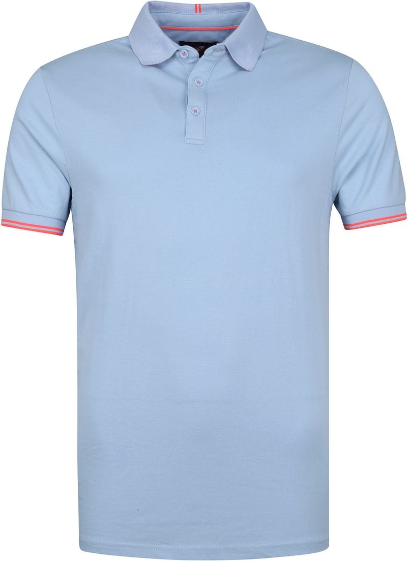 Suitable Poloshirt Harold Fluor Blau - Größe 3XL günstig online kaufen