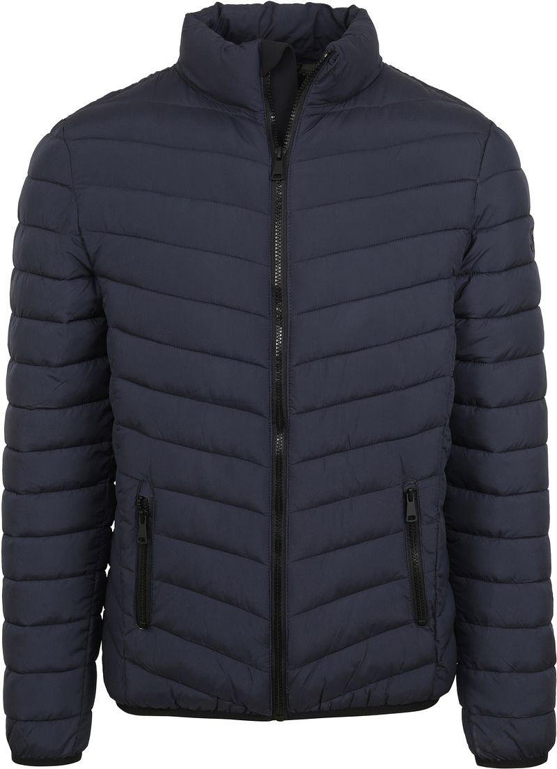 Suitable Veste Matelassée Toni Foncé Bleu Bleu foncé taille M